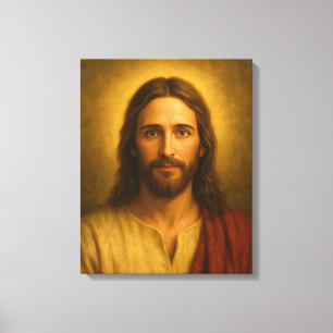 Toile Portrait Jésus Christ #1™ LDS Peinture murale