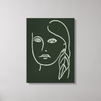 Portrait malachite