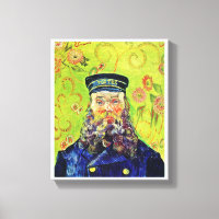 Portrait Postman Joseph Roulin Vincent van Gogh