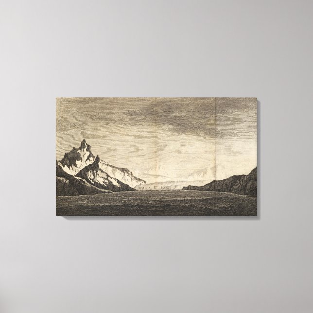 Toile Possession Bay, Géorgie du Sud (Recto)