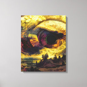 Toile Post impressionnisme Paysage fin Art Abstrait