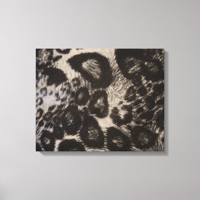 TOILE POSTER DE ANIMAL NOIR (Recto)