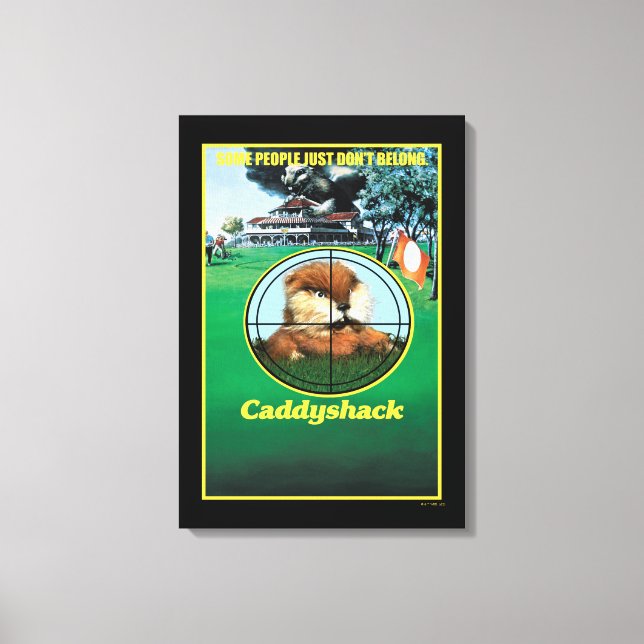 Toile Poster de Caddyshack (Recto)