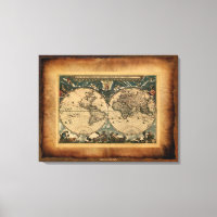 Poster de l'Art de la Carte du Vieux Monde