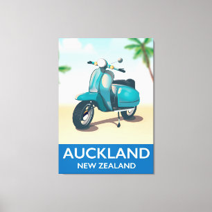 Toile poster de voyage Auckland Nouvelle-Zélande