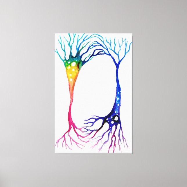 Toile Poster Neurons (Recto)