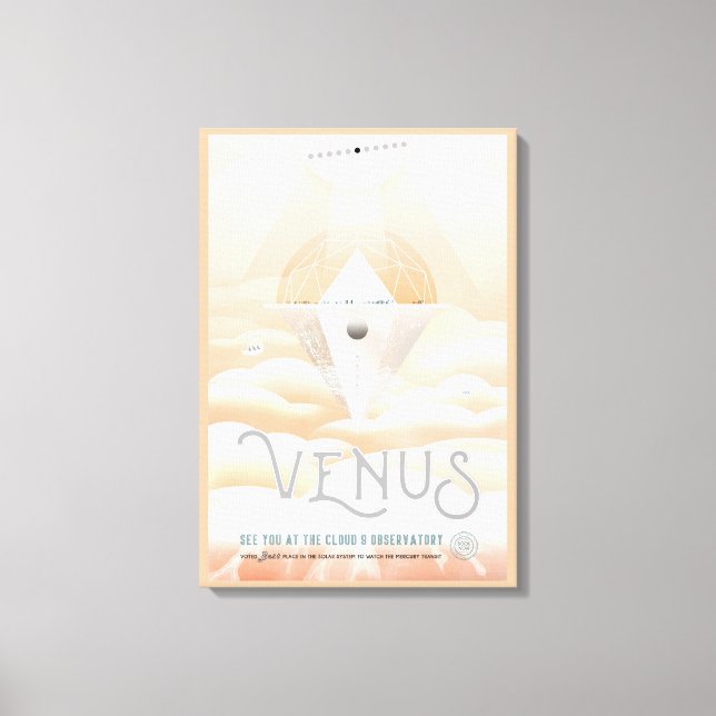 Toile Poster-Observatoire Rétro Dans Le Système Solaire (Recto)