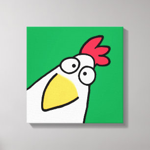 Toile POULET SÉRIEUX du printemps par Sandra Boynton