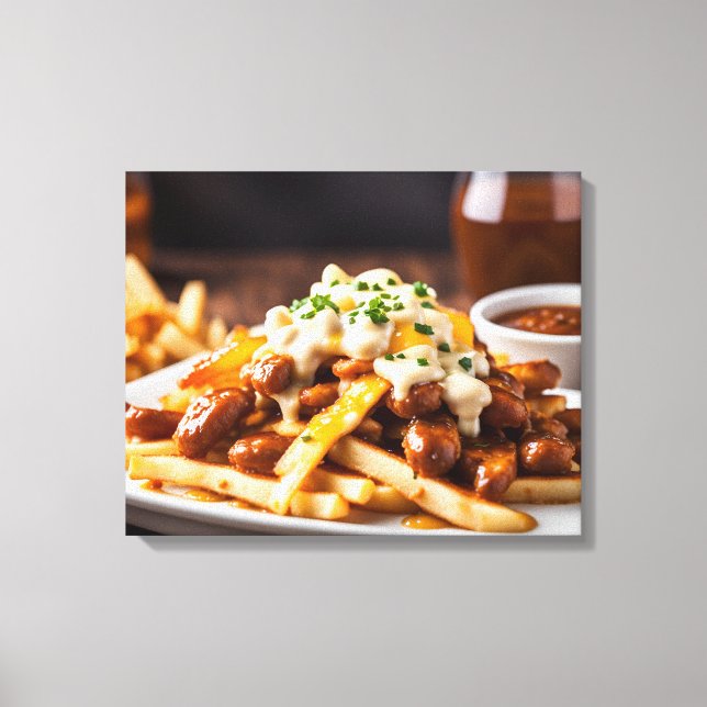 Toile Poutine (Recto)