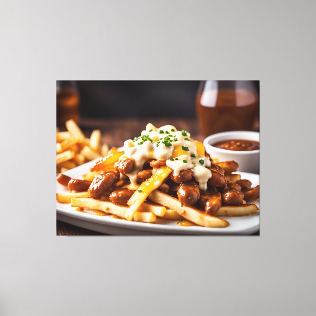 Toile Poutine (Recto)