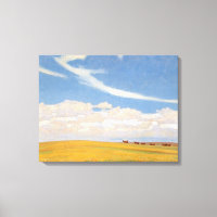 Prairie après l'orage par Maynard Dixon, Art ancie