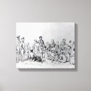 Toile Prédicateur de The Field, 1837