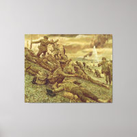 Première vague à Omaha par Ken Riley Deuxième Guer