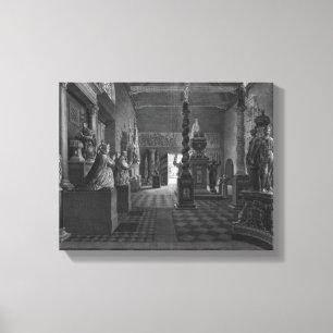 Toile Première vue de la salle d'introduction