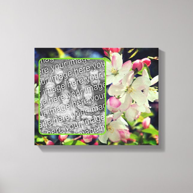 Toile Premières fleurs du printemps Créez votre propre p (Recto)