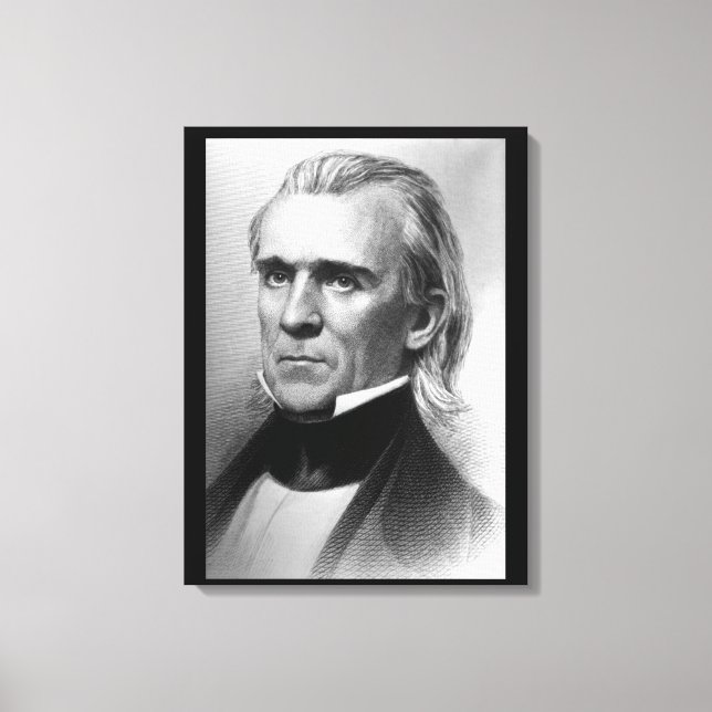 Toile Président James K. Polk, c_America Grows_Image (Recto)