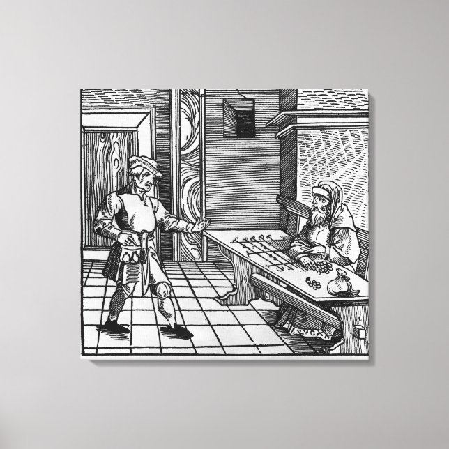 Toile Prêteur, 1531 (Recto)