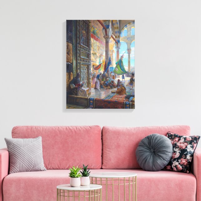 Toile Prévision de la mosquée des Omeyyades | Bauernfein (Insitu(Salon))