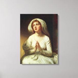 Toile Prière de Madame Hamilton