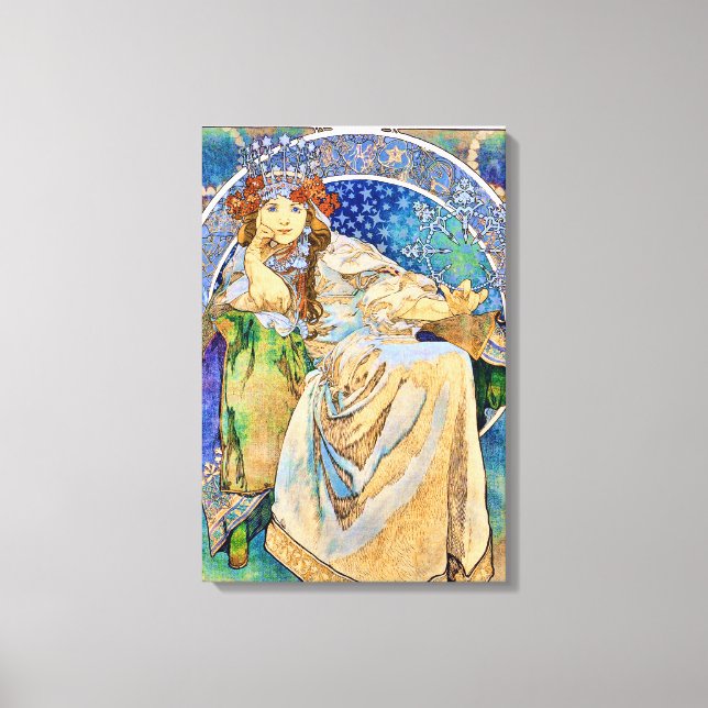 Toile Princess Hyacinth Théâtre Vintage Publicité (Recto)