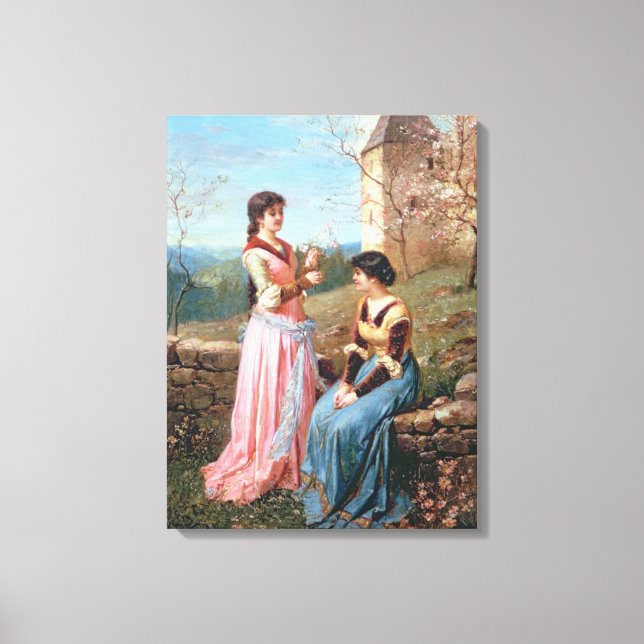 Toile Printemps en Toscane (Recto)