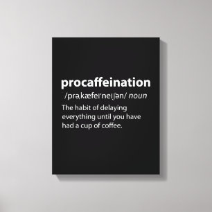Toile Procaffination Funny Dictionnaire Définition