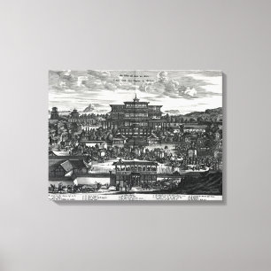 Toile Procession de Macao, illustration