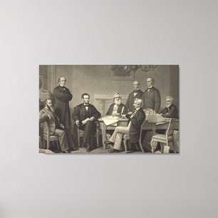 Toile Proclamation 1866 d'émancipation