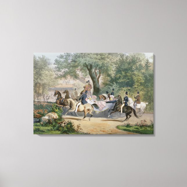 Toile Promenade au Bois (Recto)