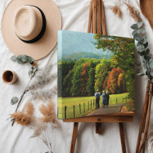 Promenade d'automne Amish