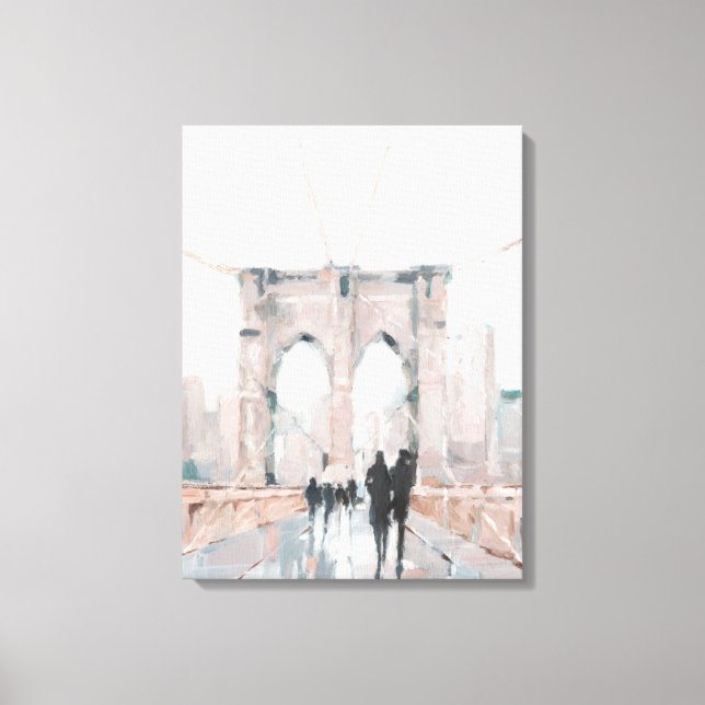 Toile Promenade matinale - New York (Recto)
