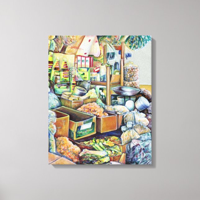 Toile Promesses Charmantes D'Un Centre Fine Tekka Singap (Recto)