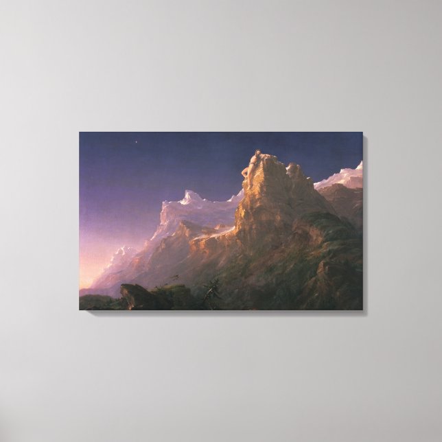 Toile Prometheus Bound (par Thomas Cole) (Recto)