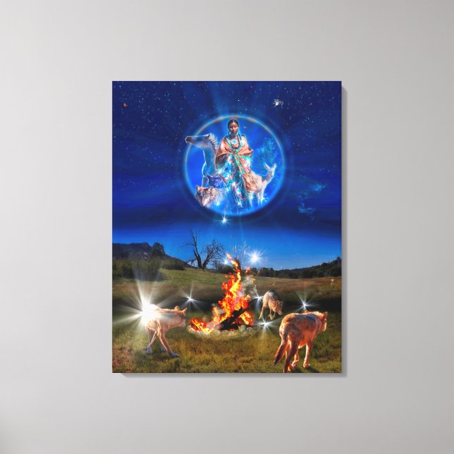 TOILE PROPAGER LA PAIX AUX NATIONS (Recto)