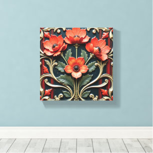Toile Protégée du coquelicot