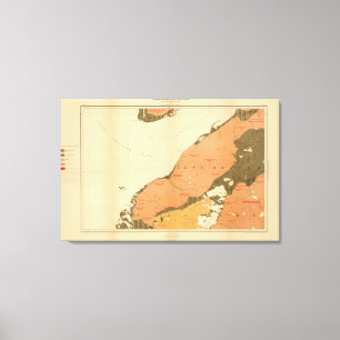 Toile Province d'île de la Nouvelle-Écosse du Breton 9