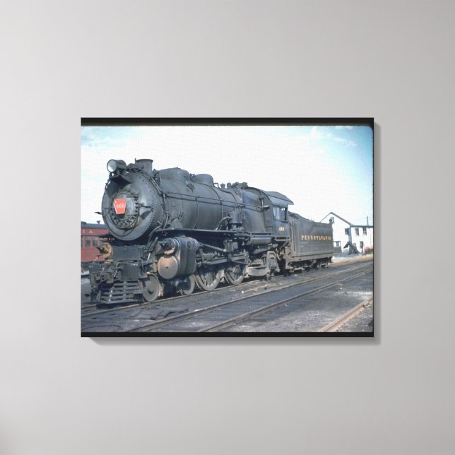 Toile PRR 4-4-2 Classe Atlantique E6s #460_Trains (Recto)