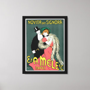 Toile Publicité Art Nouveau
