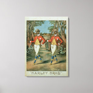 Toile Publicité pour les "frères de Harley" (Li de