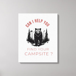 Toile Puis-Je Vous Aider À Trouver Votre Camping ? - Our