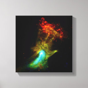 Toile Pulsar B1509 - Main de Dieu X-Ray Nebula NASA Phot