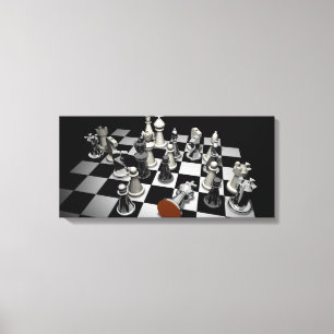 Toile Puzzle d'échecs