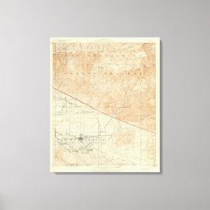 Toile Quadrilatère de Redlands montrant la crevasse de