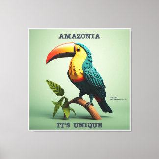 Toile Quadro Amazônia - It's Unique - Tucano