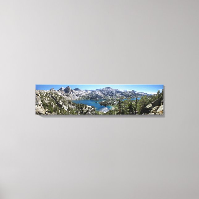 Toile Rae Lakes - sentier John Muir - Kings Canyon (Recto)