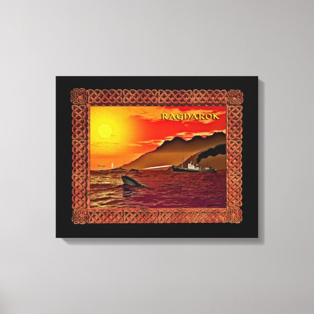 Toile Ragnarok Pour Baleines (Recto)