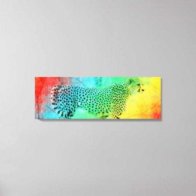 Toile Rainbow Cheetah (Recto)