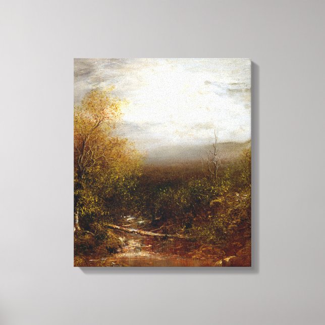 Toile Ralph Albert Blakelock Pool dans les Adirondacks (Recto)