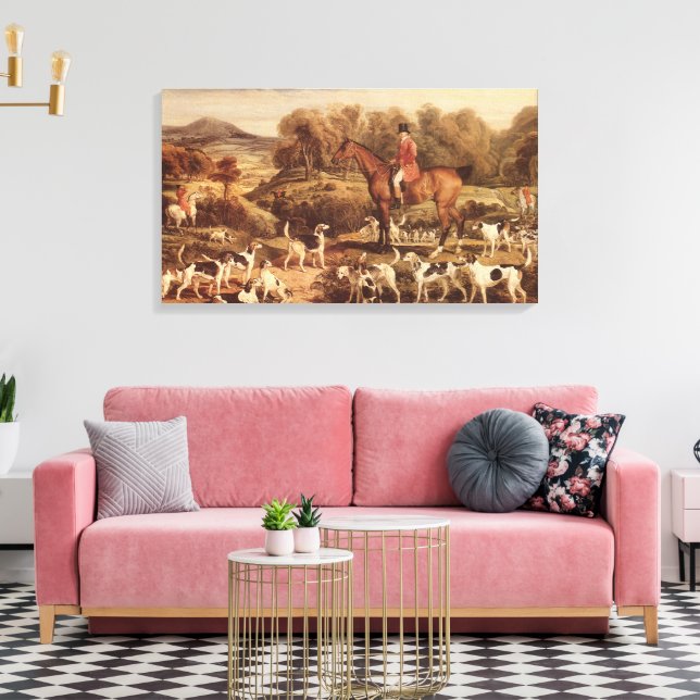 Toile Ralph Lambton et ses Hounds par James Ward (Insitu(Salon))