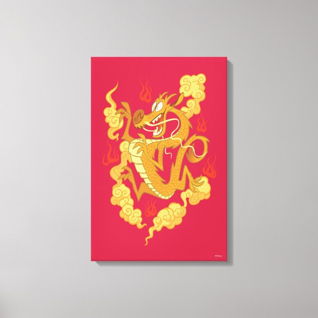 Toile Ralph rompt Internet | Mulan - Dragon (Recto)